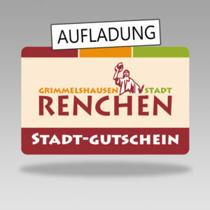 Renchener Stadt-Gutschein Aufladung
